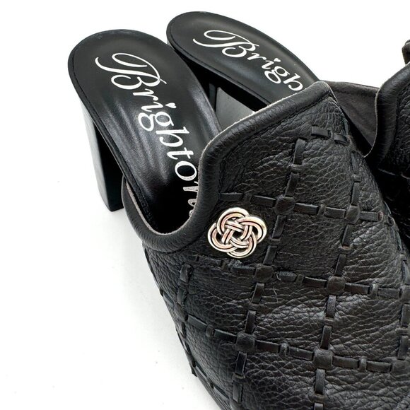 Brighton Riley Laced Heel Slides woman’s size 8.5 Black - Picture 7 of 13